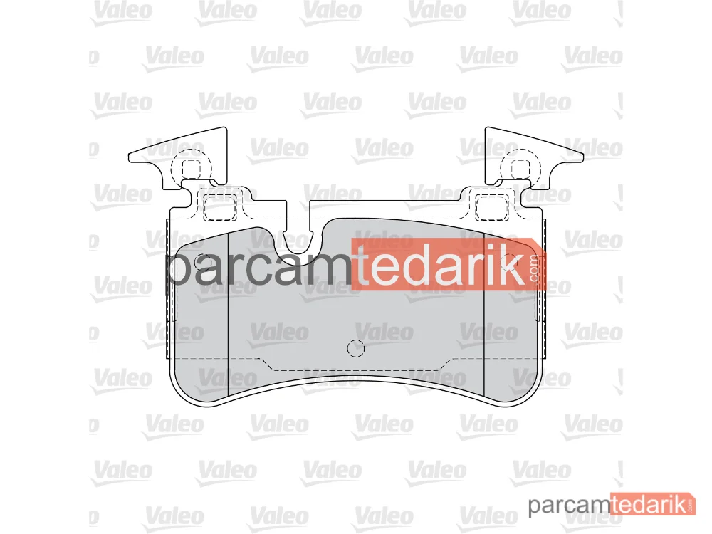 VALEO 671488 | Fren Balatası (Arka) — Mercedes-Benz SL, Mercedes-Benz C-Serisi Coupe, Mercedes-Benz Cls
